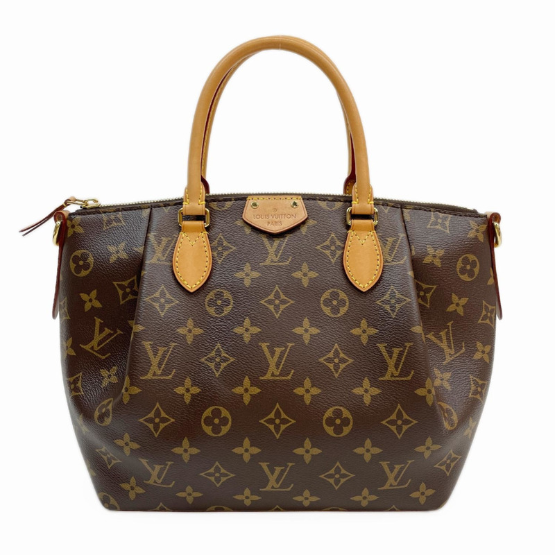 路易威登 (LOUIS VUITTON) 女士 Monogram 帆布及皮革肩背包,棕色-0
