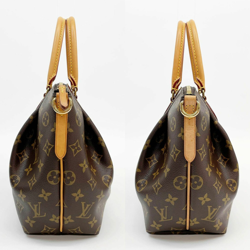 路易威登 (LOUIS VUITTON) 女士 Monogram 帆布及皮革肩背包,棕色-2