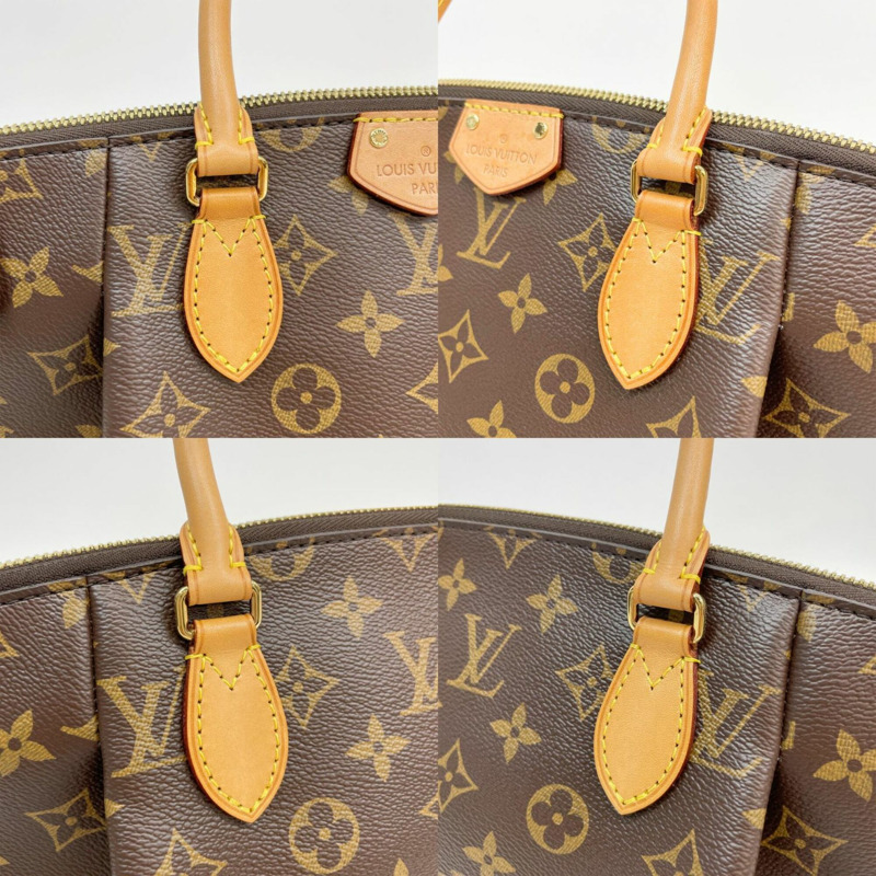 路易威登 (LOUIS VUITTON) 女士 Monogram 帆布及皮革肩背包,棕色-5