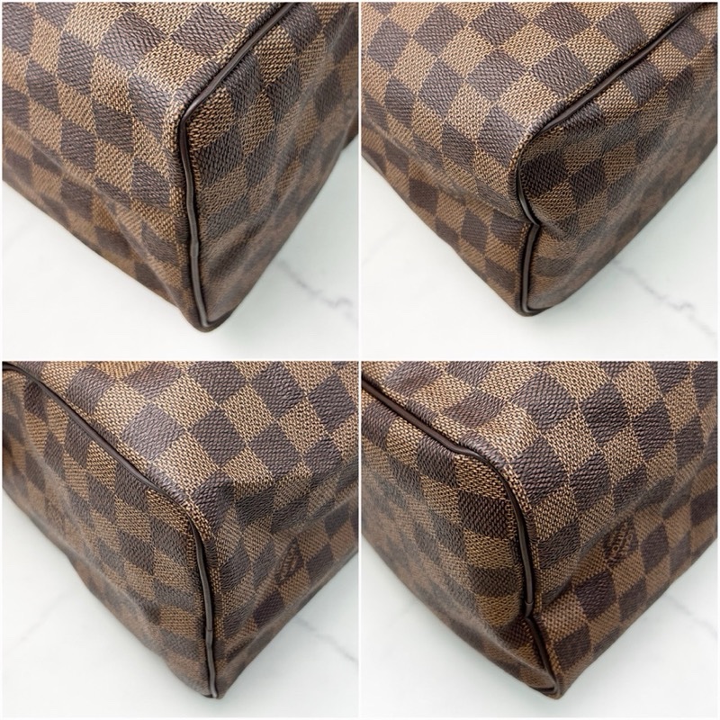 LV N41532 speedy25 棋盤格波士頓包-2