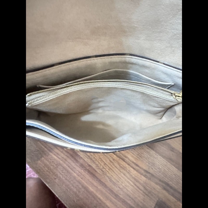 Lv Pallas Chain 老花拚牛皮鏈條包-18