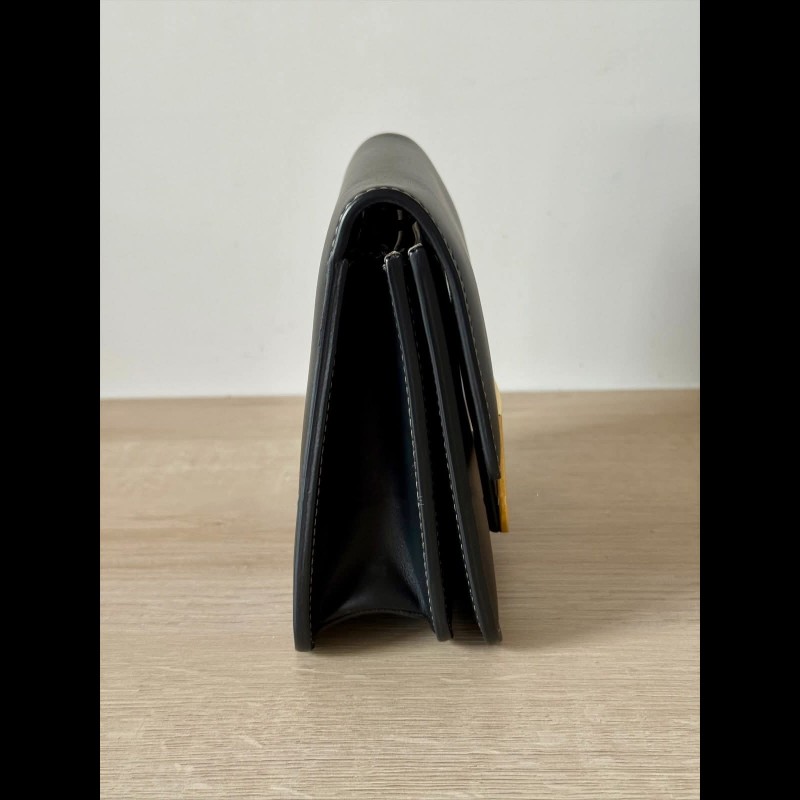 Fendi 黑色FF Fab 斜背小方包-13