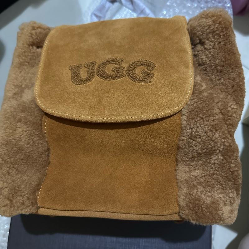 🤎 UGG 羊羔毛後背包-2