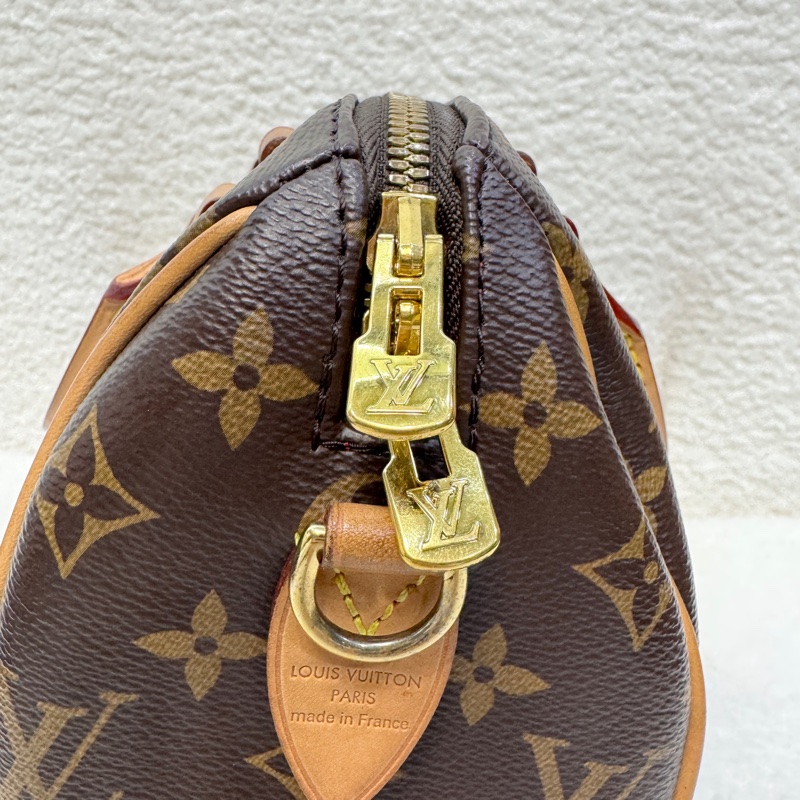 路易威登LV老花黑色肩帶Speedy 20手提斜背波士頓包M46234 經典不敗黃金尺寸 🖤-33