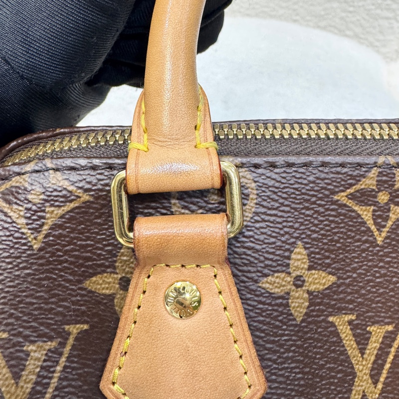 路易威登LV老花黑色肩帶Speedy 20手提斜背波士頓包M46234 經典不敗黃金尺寸 🖤-36