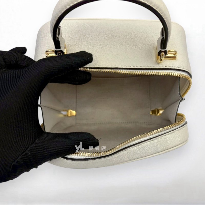 S5526-GUCCI Blondie Logo白牛皮手提斜背相機包744434-5