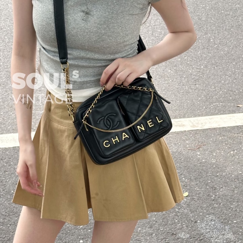 #Jennie同款 Chanel 炸彈包 Chanel22c相機包 顏值和實用性雙高-0