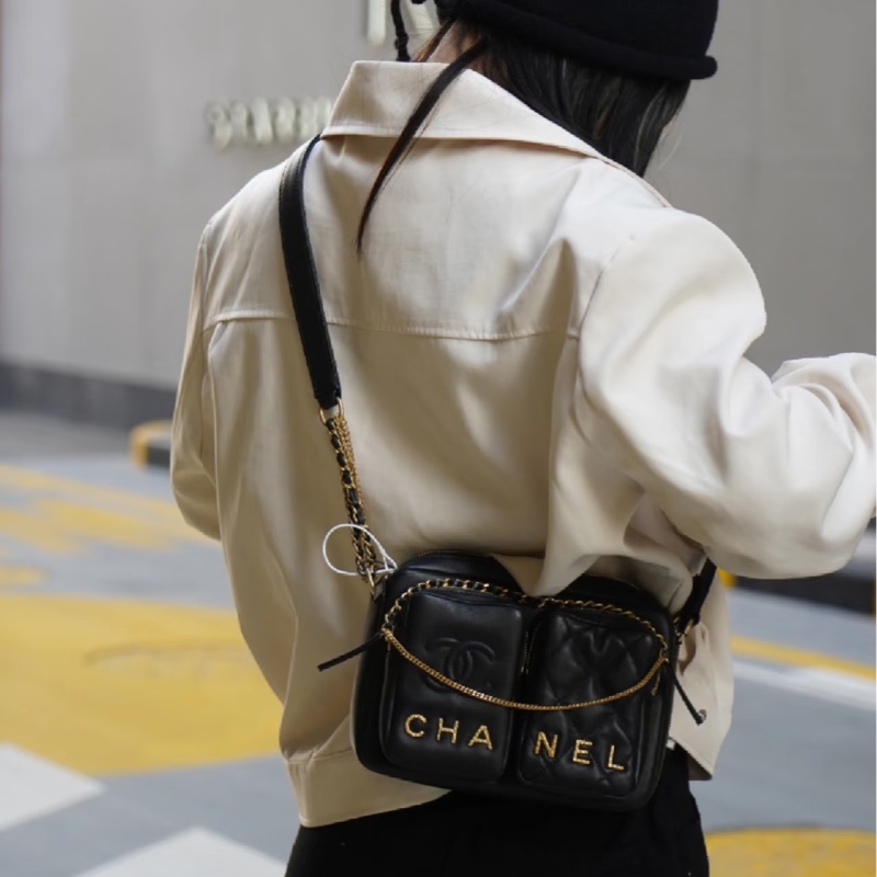 #Jennie同款 Chanel 炸彈包 Chanel22c相機包 顏值和實用性雙高-1