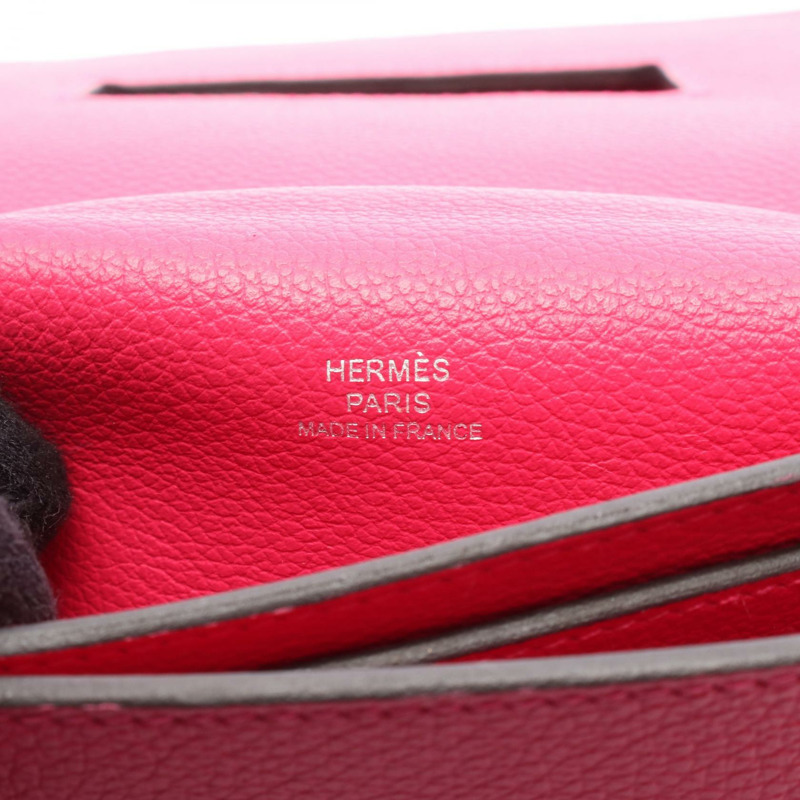 HERMES H Passant Cuivre 單肩斜背包 Y 082031CK Evercolor Rose Mexico-3