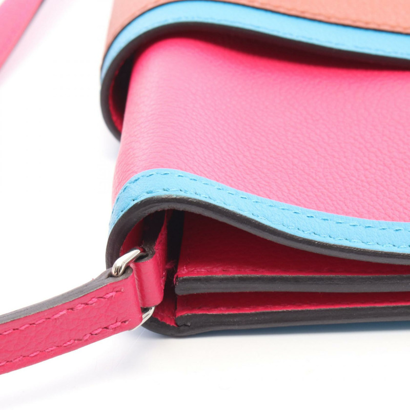 HERMES H Passant Cuivre 單肩斜背包 Y 082031CK Evercolor Rose Mexico-6