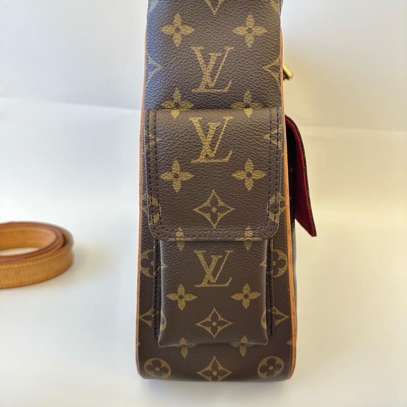 #甜甜價 LV 老花 中古包 駱駝包 很好用-2