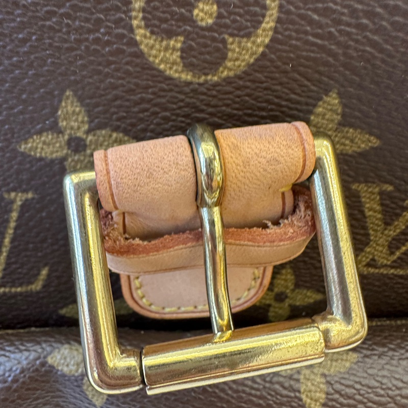 #甜甜價 LV 老花 中古包 駱駝包 很好用-6