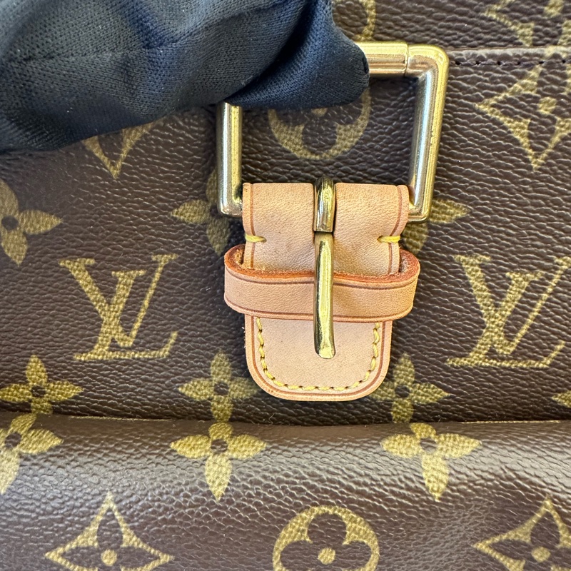 #甜甜價 LV 老花 中古包 駱駝包 很好用-7