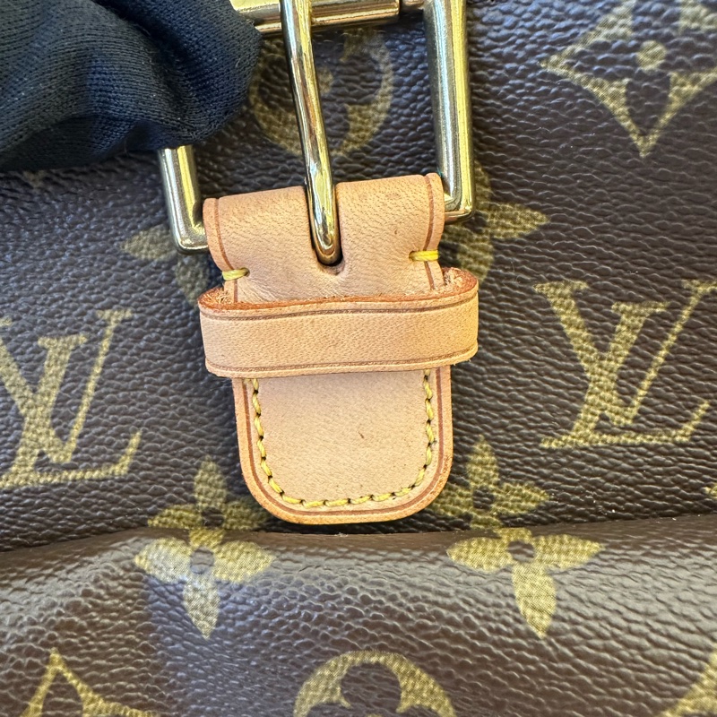 #甜甜價 LV 老花 中古包 駱駝包 很好用-8