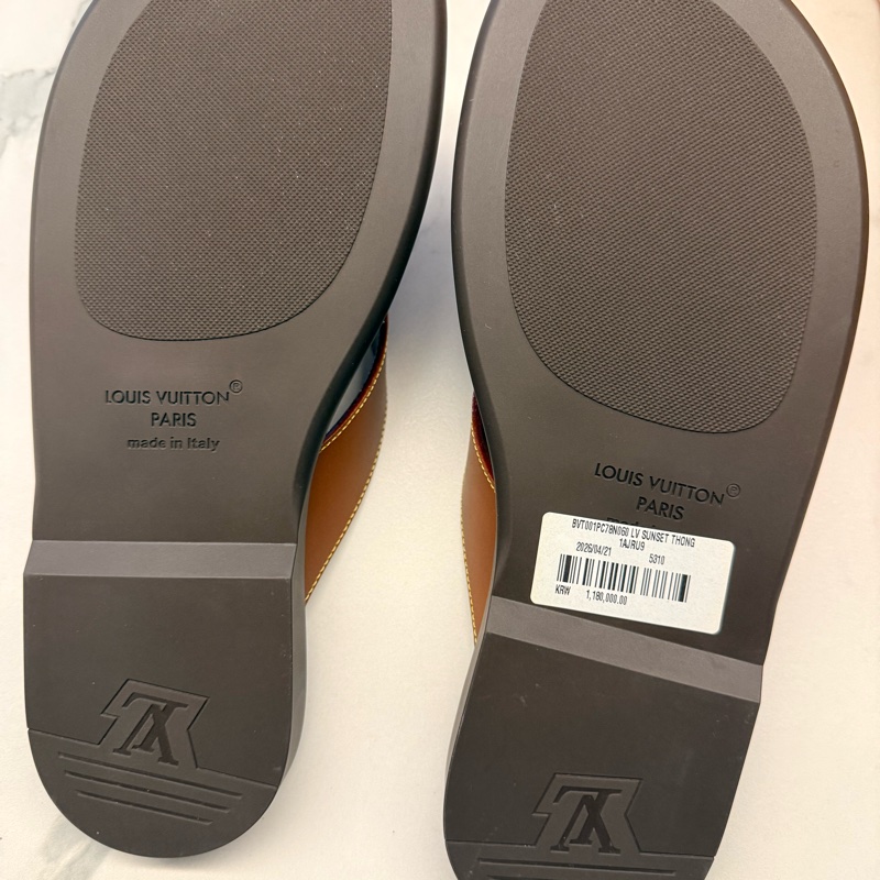 LV Sunset Thong 小牛皮 涼鞋 25.5cm-8