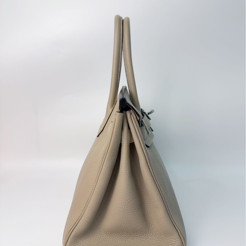 愛馬仕Hermès Birkin 30 斑鳩灰 Togo皮|銀扣|框I刻-2