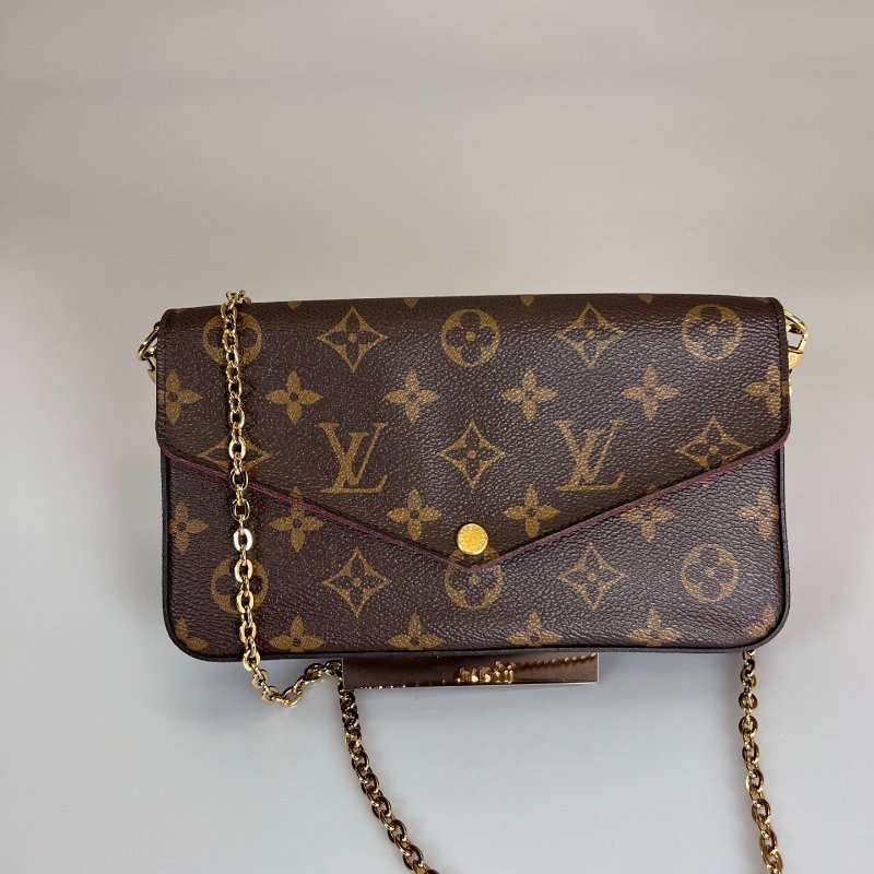 LV M61276 老花信封三合一包-0