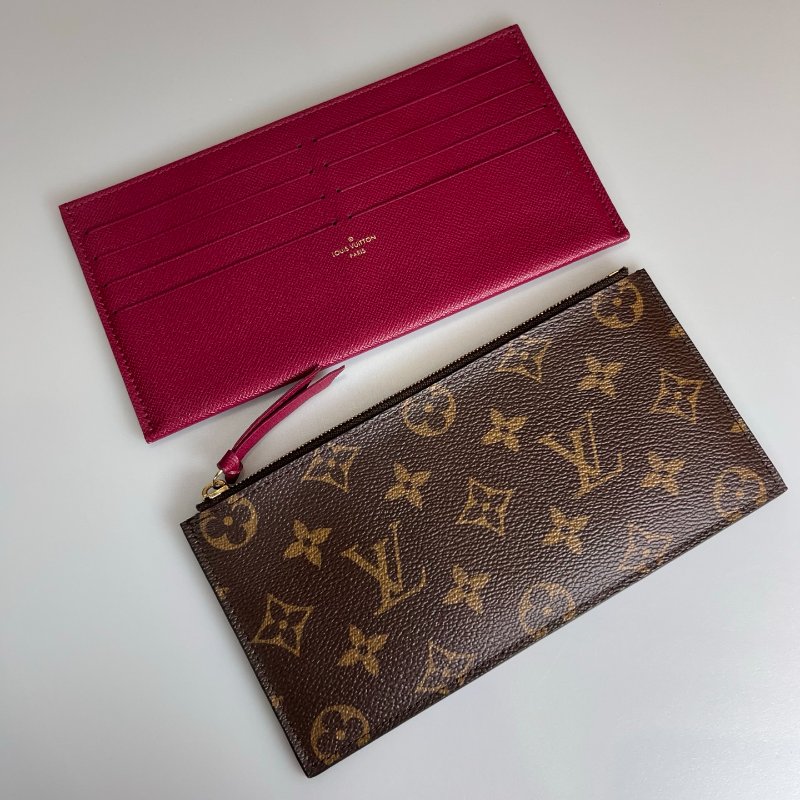 LV M61276 老花信封三合一包-7