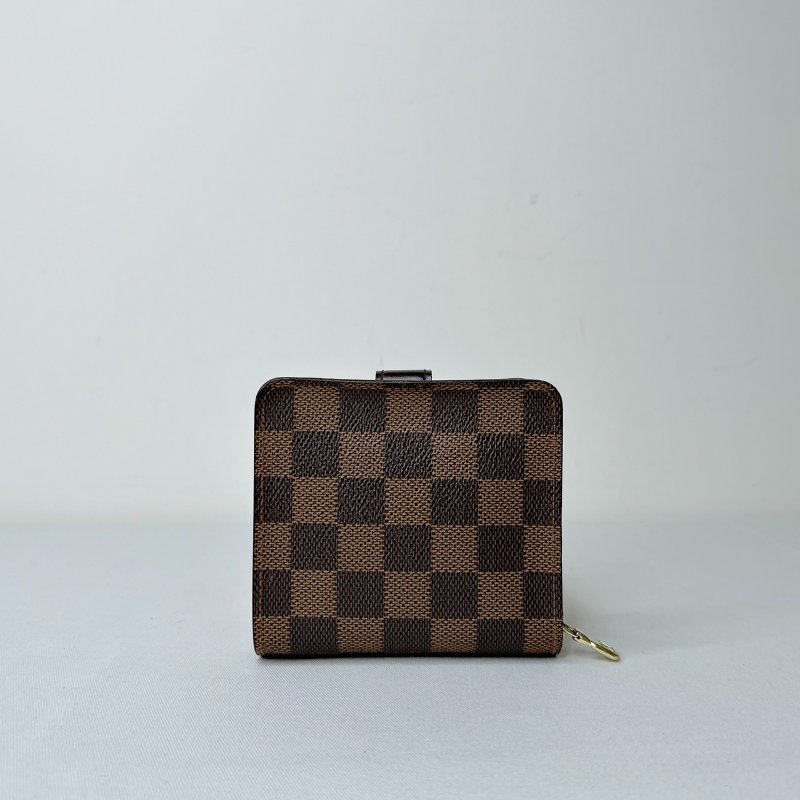 LV Damier Ebene棋盤格短夾-1