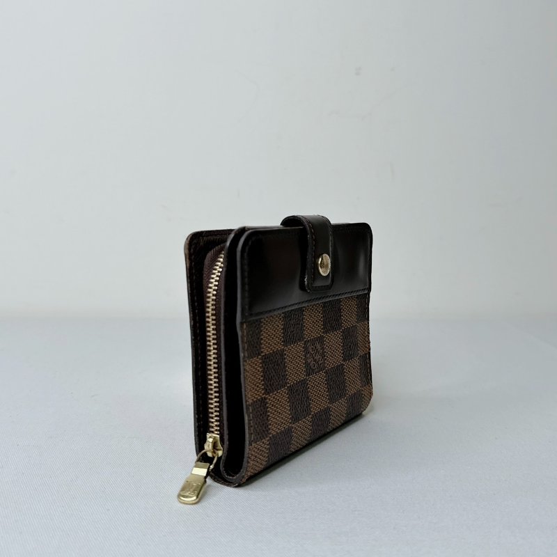 LV Damier Ebene棋盤格短夾-3