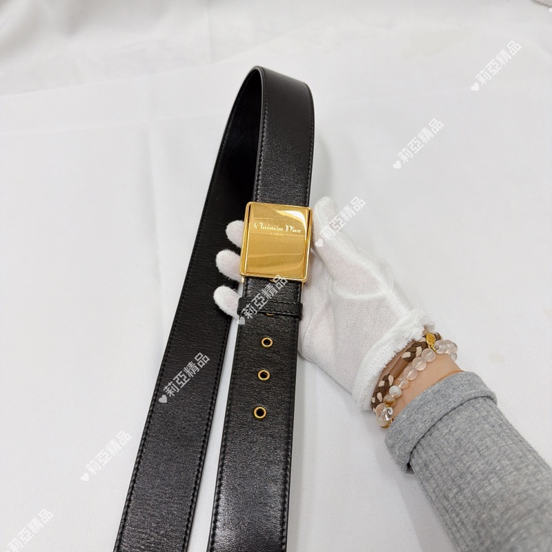 莉亞精品♡Dior 蒙田盒子黑色油蠟皮 二手-12