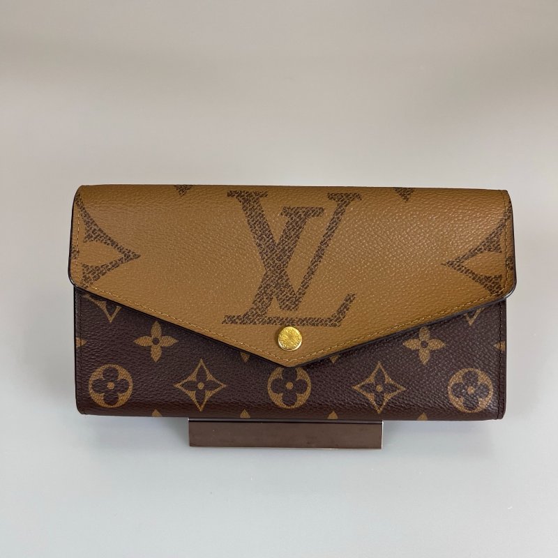 LV M80726/晶片款 拚色信封長夾-0