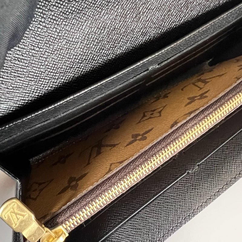 LV M80726/晶片款 拚色信封長夾-8