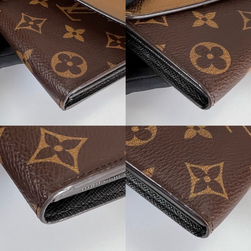 LV M80726/晶片款 拚色信封長夾-9