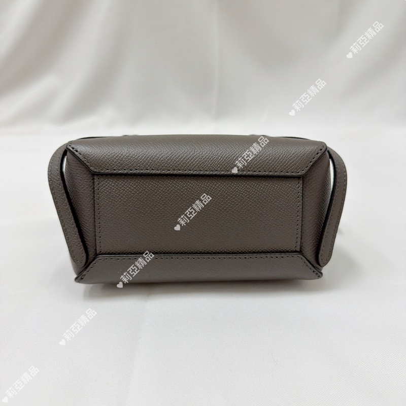 莉亞精品♡Celine Pico大象灰鯰魚包 二手-5