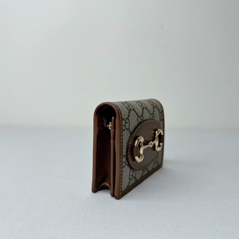 GUCCI 全新1955系列卡包式短夾-3