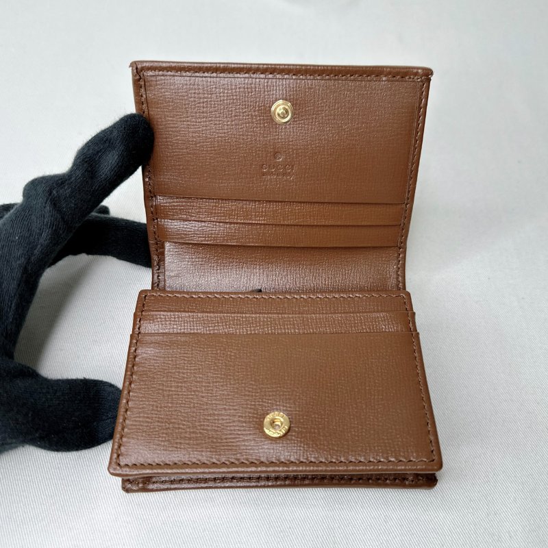 GUCCI 全新1955系列卡包式短夾-6