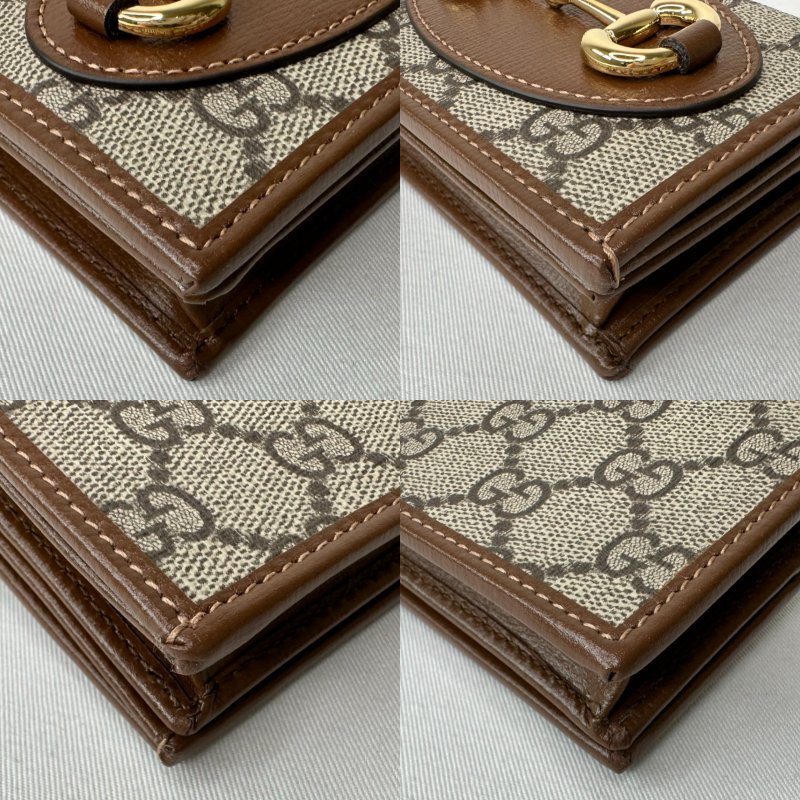GUCCI 全新1955系列卡包式短夾-10