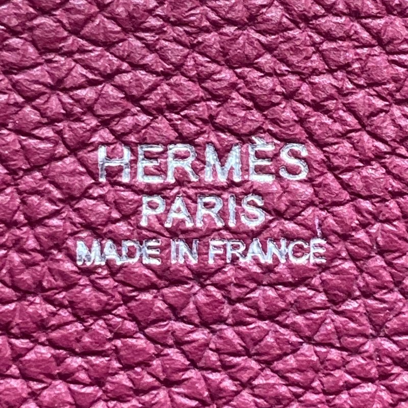HERMÈS 愛馬仕 ☐P刻 SO KELLY 22 肩背包 TOGO皮革 玫粉色 銀釦-13