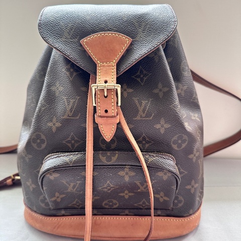 ✨【經典絕版款】Louis Vuitton Montsouris MM 中號後背包✨