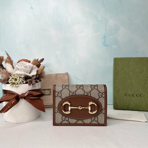 GUCCI 全新1955卡包式短夾