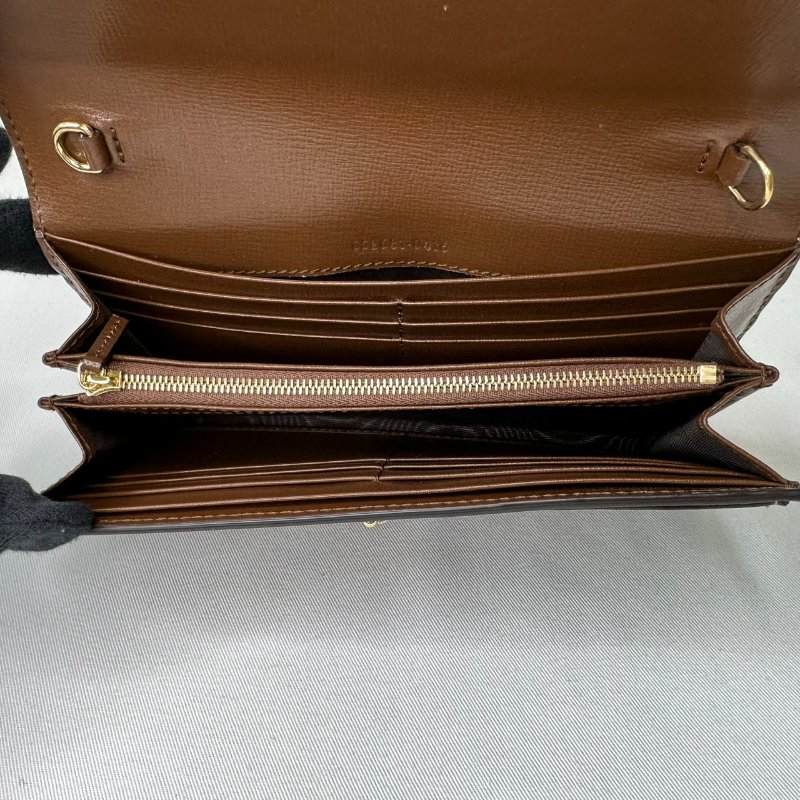 GUCCI Jackie 1961帆布woc鏈包-7