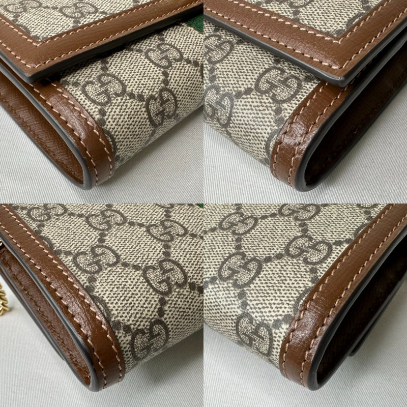 GUCCI Jackie 1961帆布woc鏈包-10
