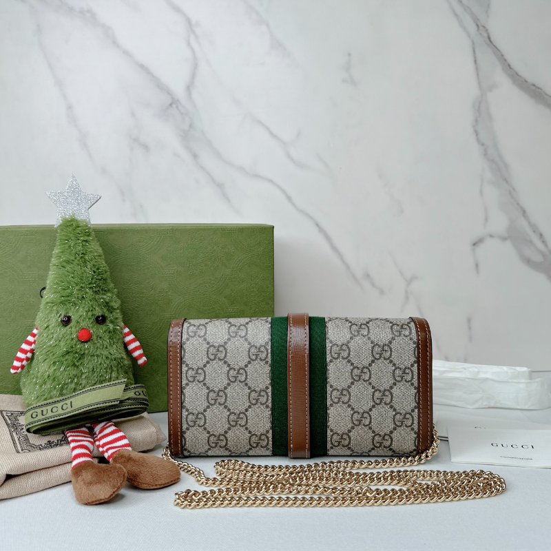 GUCCI Jackie 1961帆布鏈包-1