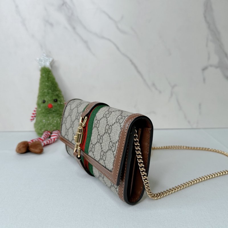 GUCCI Jackie 1961帆布鏈包-2