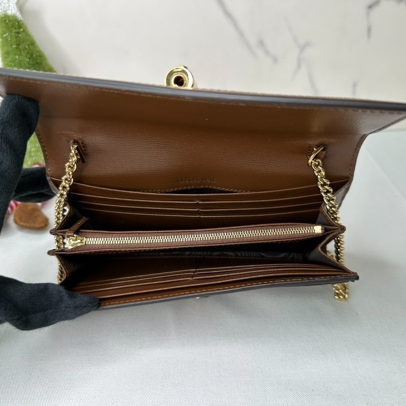 GUCCI Jackie 1961帆布鏈包-5