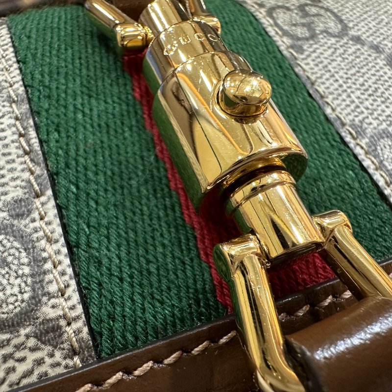 GUCCI Jackie 1961帆布鏈包-6