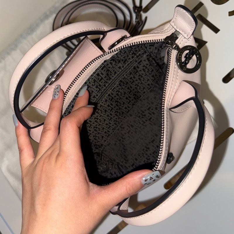 【LONGCHAMP】LE PLIAGE XTRA 手提包 XS 裸色 - 皮革-8