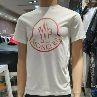 💎Han's house精品服飾💎 moncler LOGO 短 T 白 青年款=男成人XS S 原價 7100