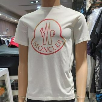💎Han's house精品服飾💎 moncler LOGO 短 T 白 青年款=男成人XS S 原價 7100-0