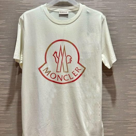 💎Han's house精品服飾💎 moncler LOGO 短 T 白 青年款=男成人XS S 原價 7100-1