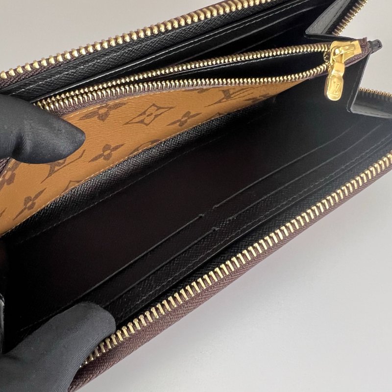 LV M82336/晶片款 Reverse logoㄇ拉長夾 尺寸:20*9*2cm 附屬品:盒裝/防塵袋 TE3607-5