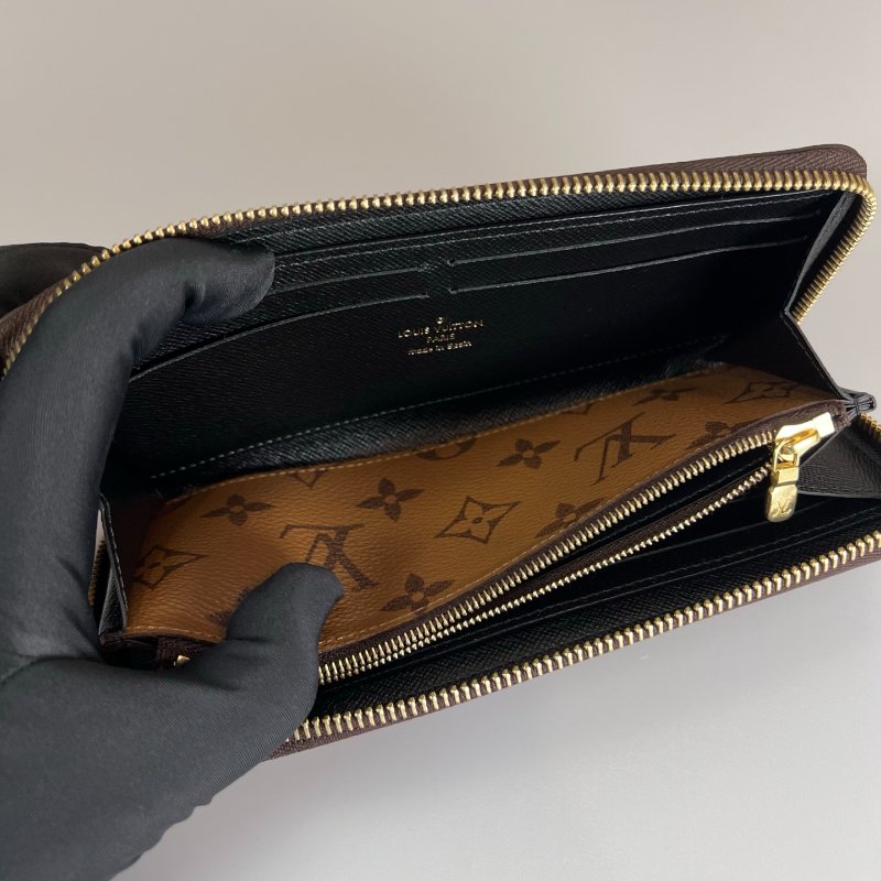 LV M82336/晶片款 Reverse logoㄇ拉長夾 尺寸:20*9*2cm 附屬品:盒裝/防塵袋 TE3607-6