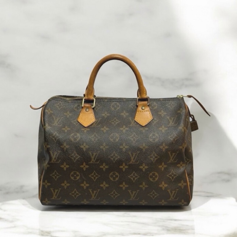 莉亞精品♡ Lv M41526 老花Speedy30 二手-0