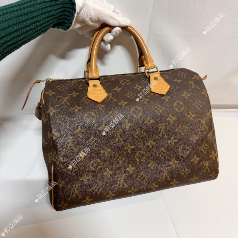 莉亞精品♡ Lv M41526 老花Speedy30 二手-1