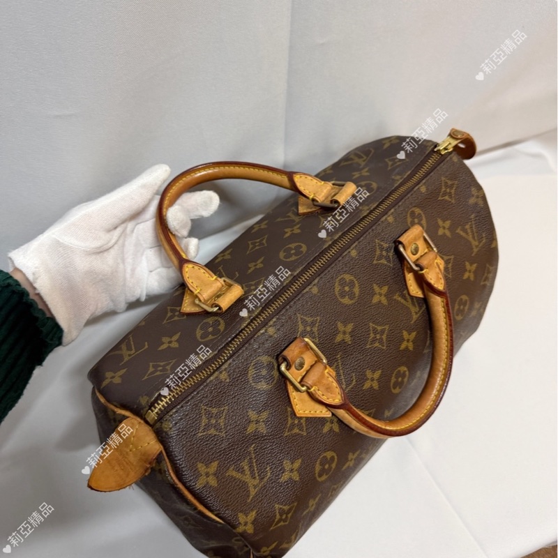莉亞精品♡ Lv M41526 老花Speedy30 二手-3